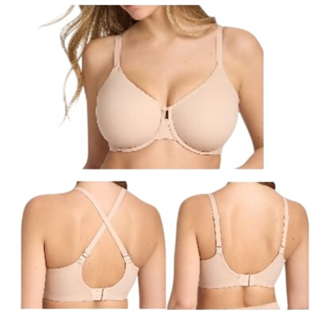 Bare Necessities Minimizer Bra Womens 38D Hazel A10165 Underwire Unlined NEW